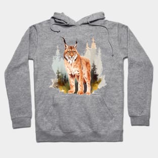 Eurasian Lynx Hoodie